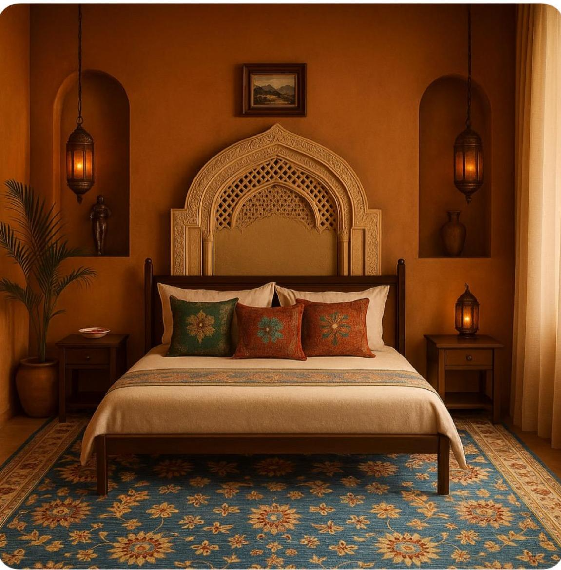 Royal Blossom Wool Rug