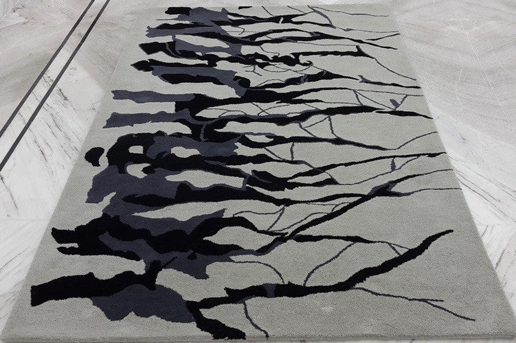 Shadow Branches Transitional Rug